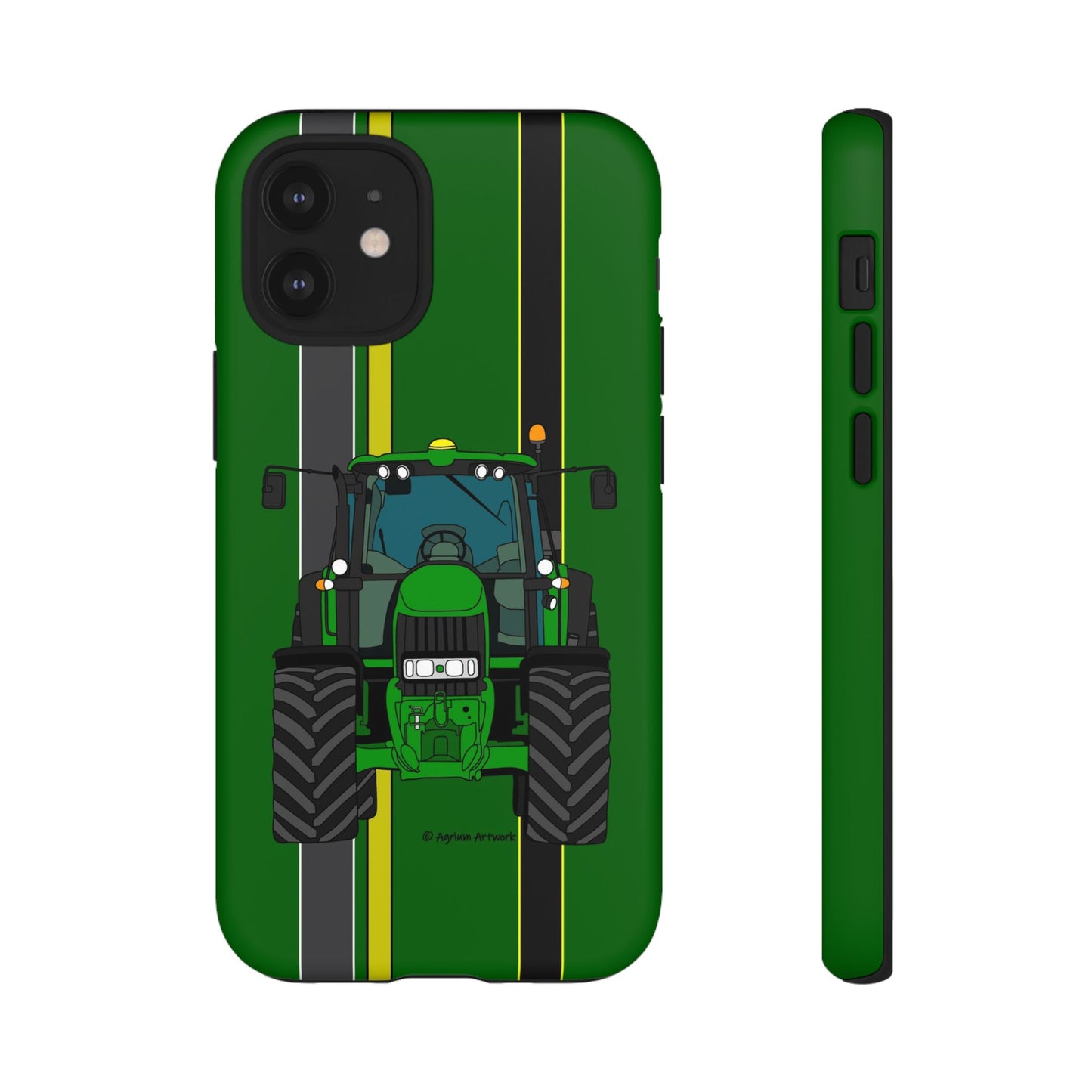 Green Tractor #2 Tough Phone Case