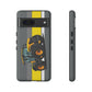 Yellow Fastrak 4000 Series Tough Phone Case - Grey