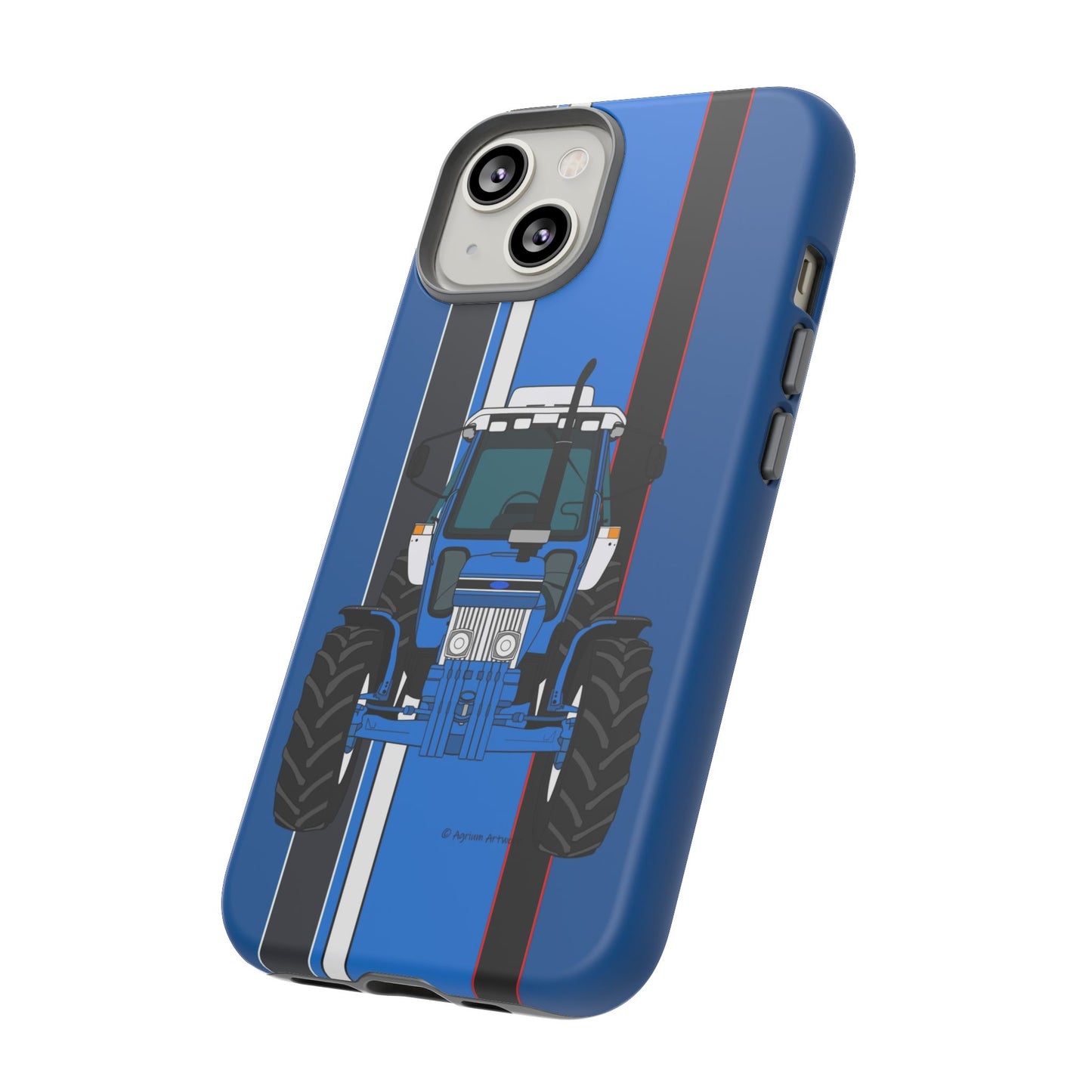 Blue Tractor #3 Tough Phone Case