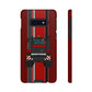 Dark Red Tractor #2 Tough Phone Case