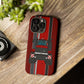 Dark Red Tractor #2 Tough Phone Case