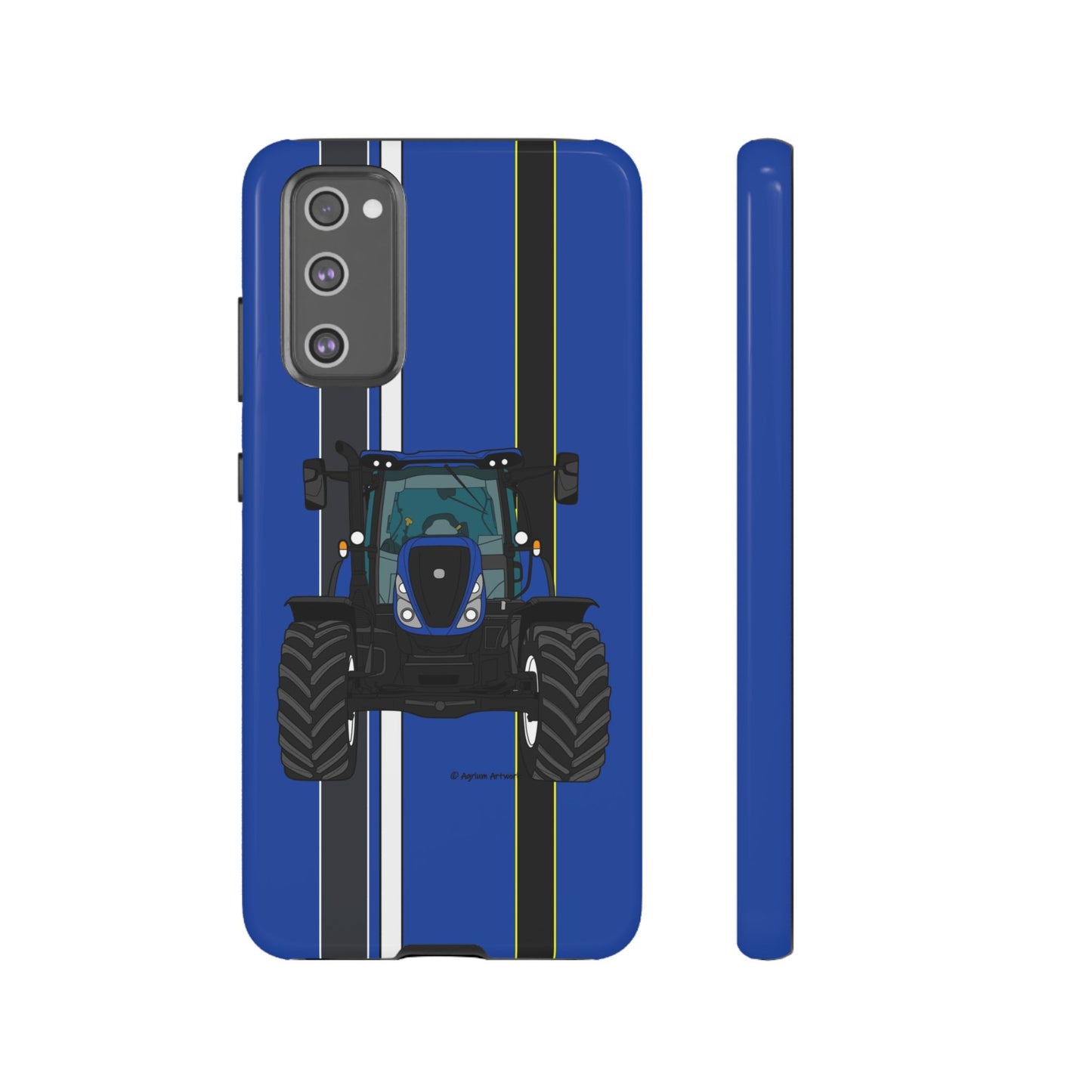 Blue Tractor #1 Tough Phone Case