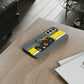 Yellow Fastrak 4000 Series Tough Phone Case - Grey