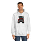 Case IH Quadtrac Tractor - Adult Cartoon Hoodie