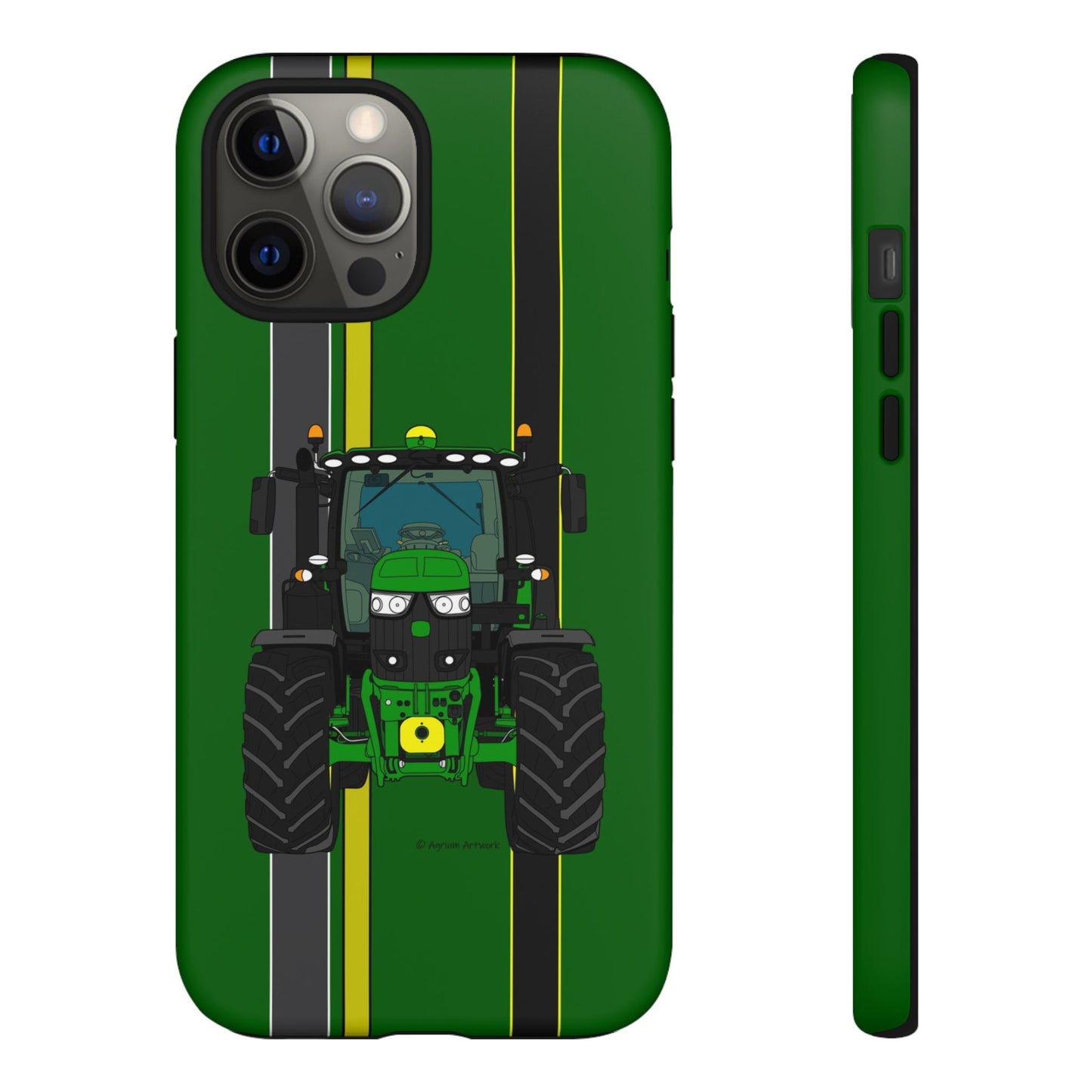 Green Tractor #1 Tough Phone Case