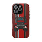 Dark Red Tractor #2 Tough Phone Case