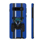 Blue Tractor #4 Tough Phone Case