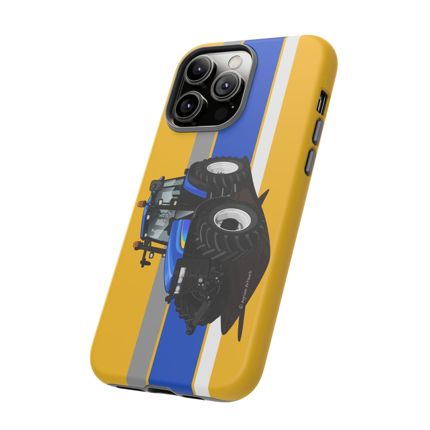 New Holland TM155 Tough Phone Case - Yellow