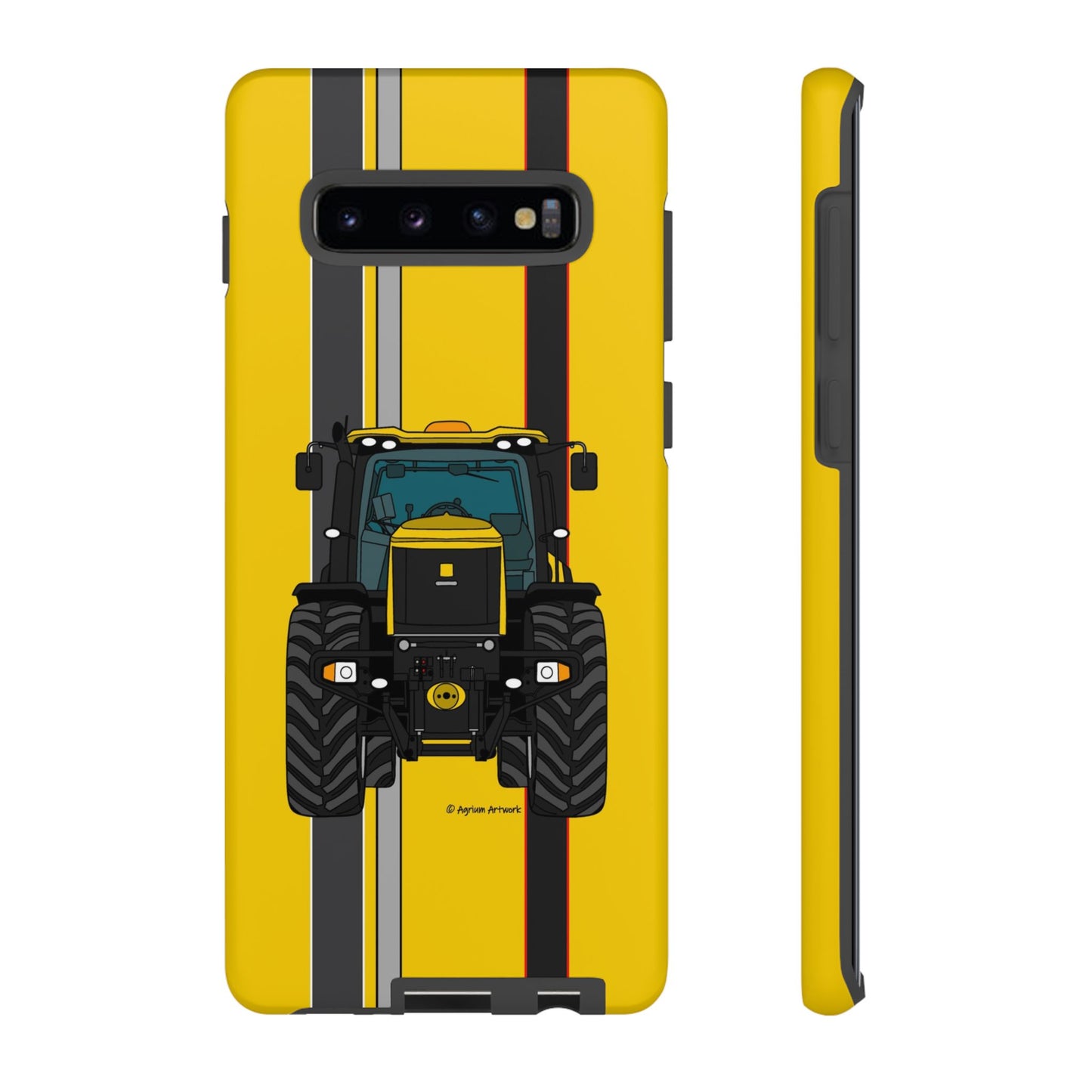 Yellow Fast Tractor #2 Tough Phone Case