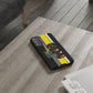 Yellow Fastrak 4000 Series Tough Phone Case - Black