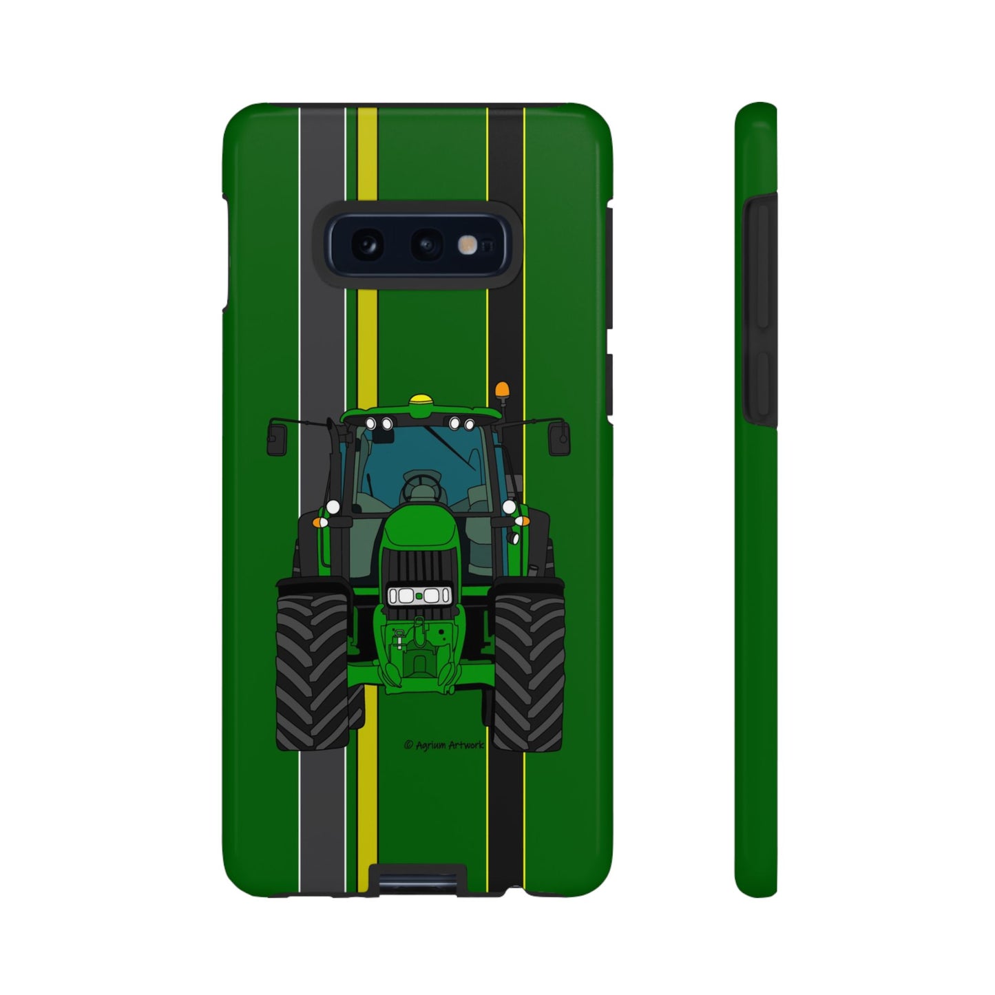 Green Tractor #2 Tough Phone Case