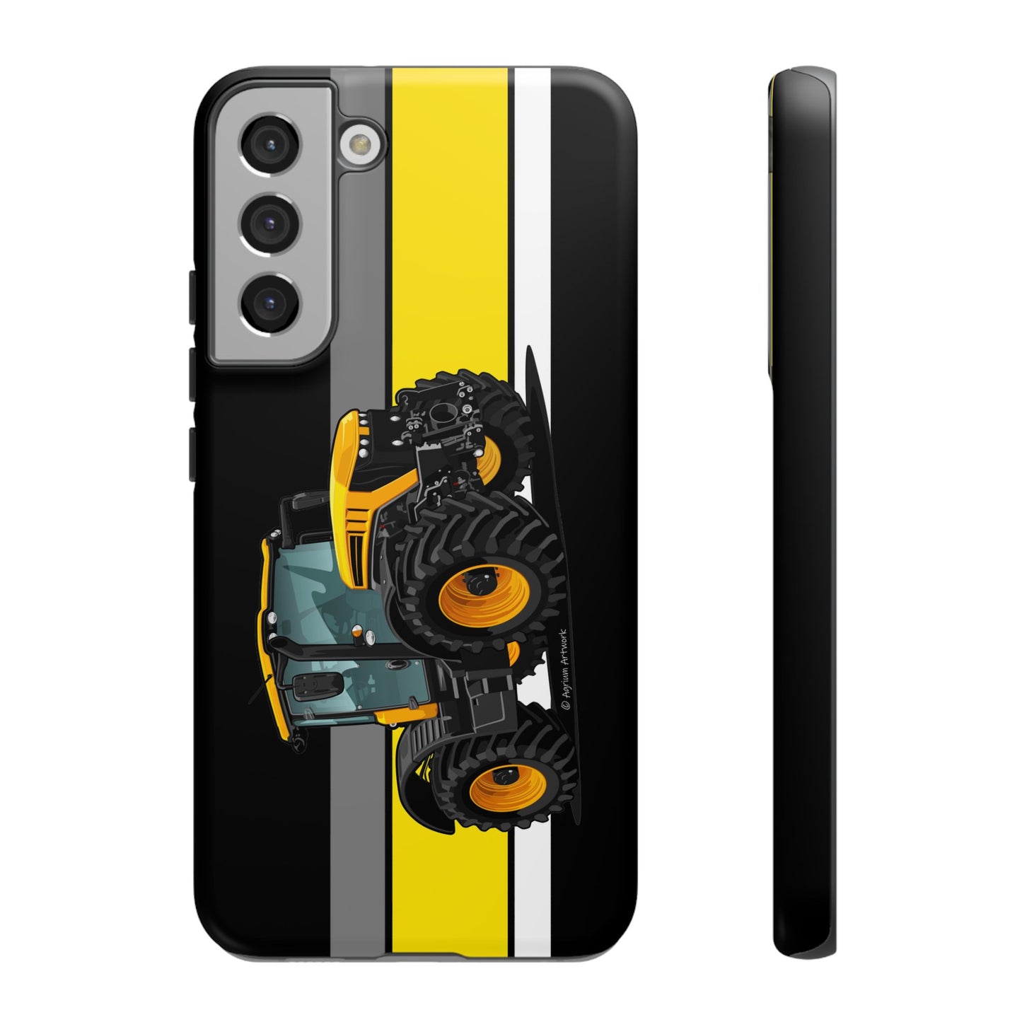 Yellow Fastrak 4000 Series Tough Phone Case - Black