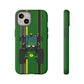 Green Tractor #1 Tough Phone Case