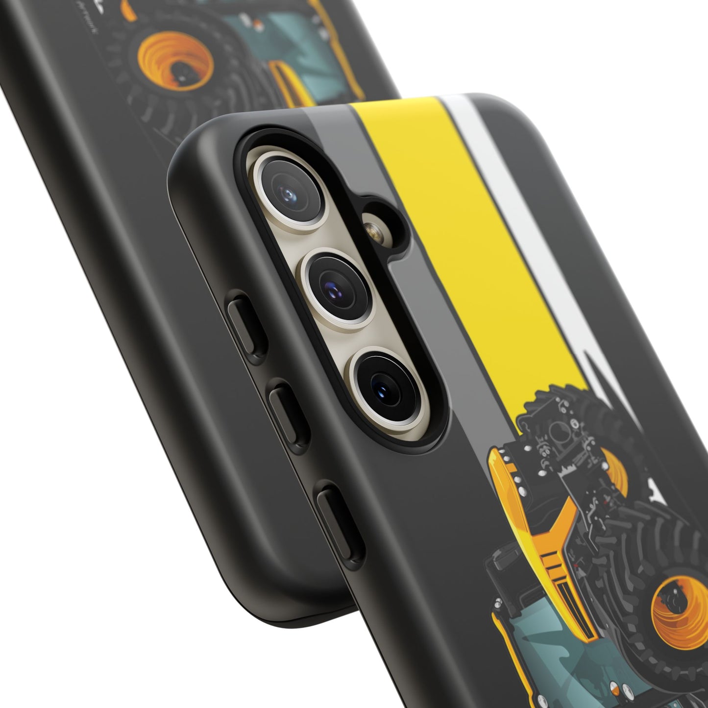 Yellow Fastrak 4000 Series Tough Phone Case - Black