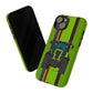 Lime Green Tractor #1 Tough Phone Case