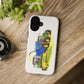 John Deere 7430 Forager and 6910S Tractor Tough Phone Case