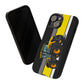 Yellow Fastrak 4000 Series Tough Phone Case - Black