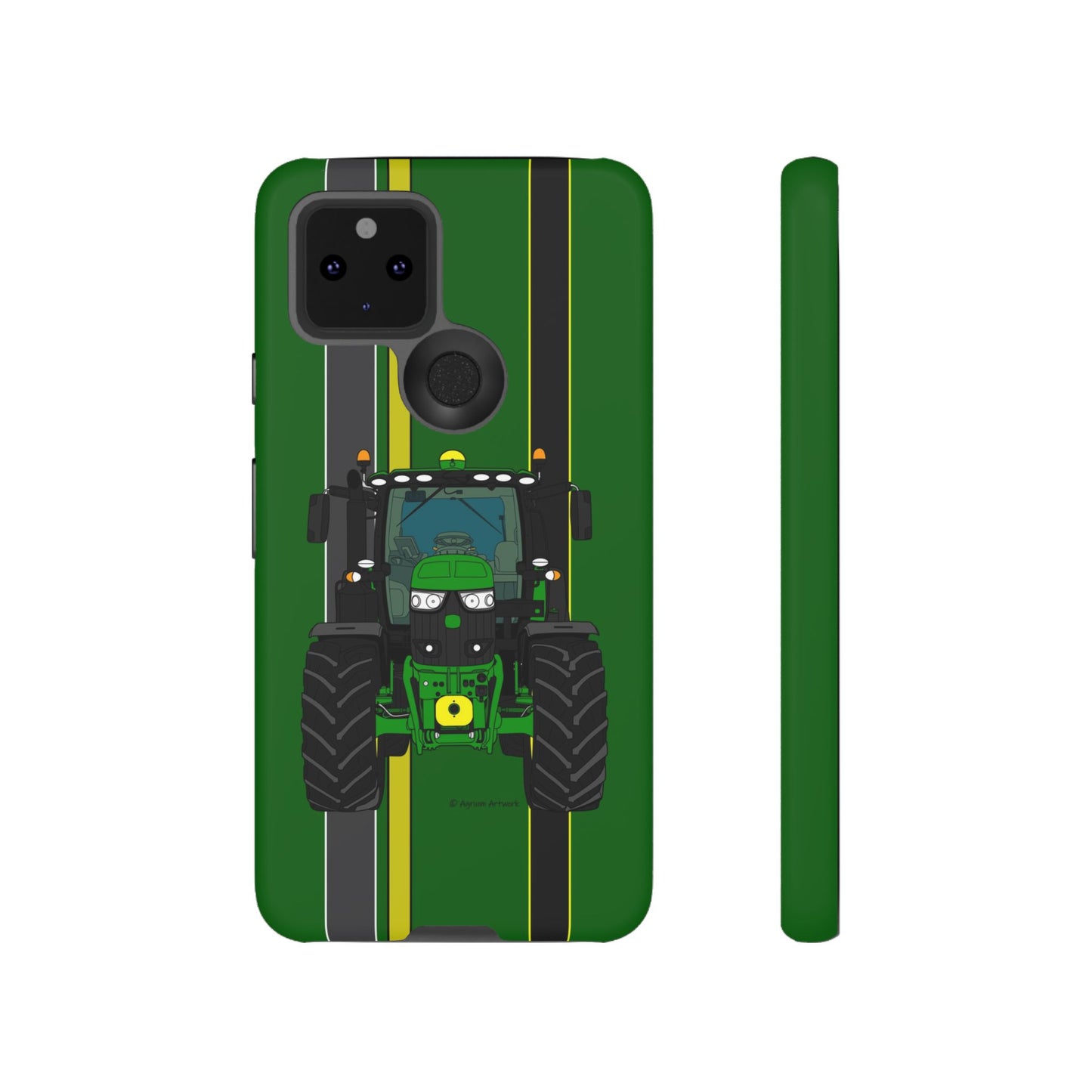 Green Tractor #1 Tough Phone Case