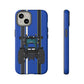 Blue Tractor #2 Tough Phone Case