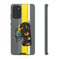 Yellow Fastrak 4000 Series Tough Phone Case - Grey