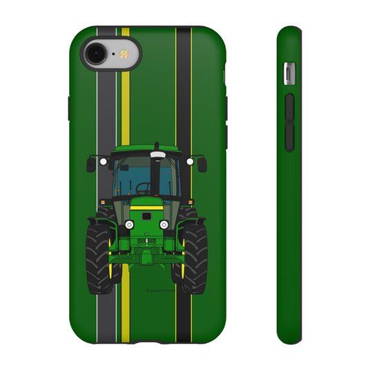 Green Tractor #3 Tough Phone Case