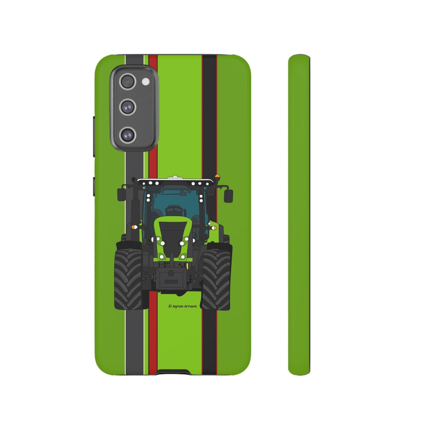 Lime Green Tractor #1 Tough Phone Case