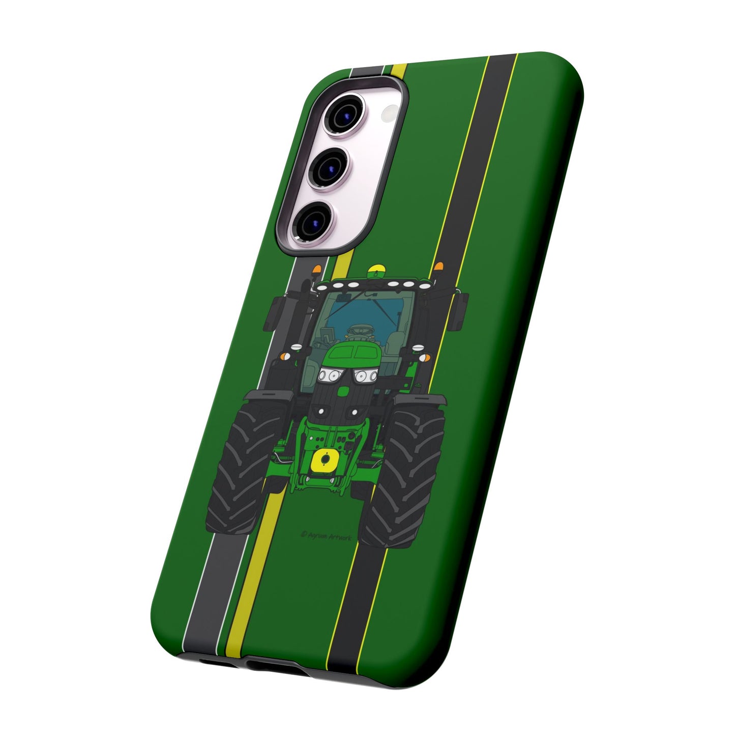 Green Tractor #1 Tough Phone Case