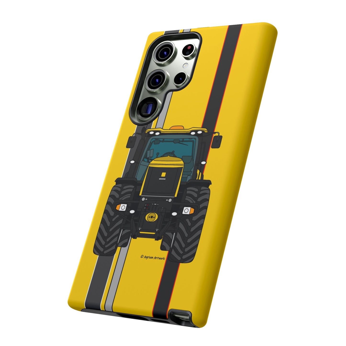 Yellow Fast Tractor #2 Tough Phone Case