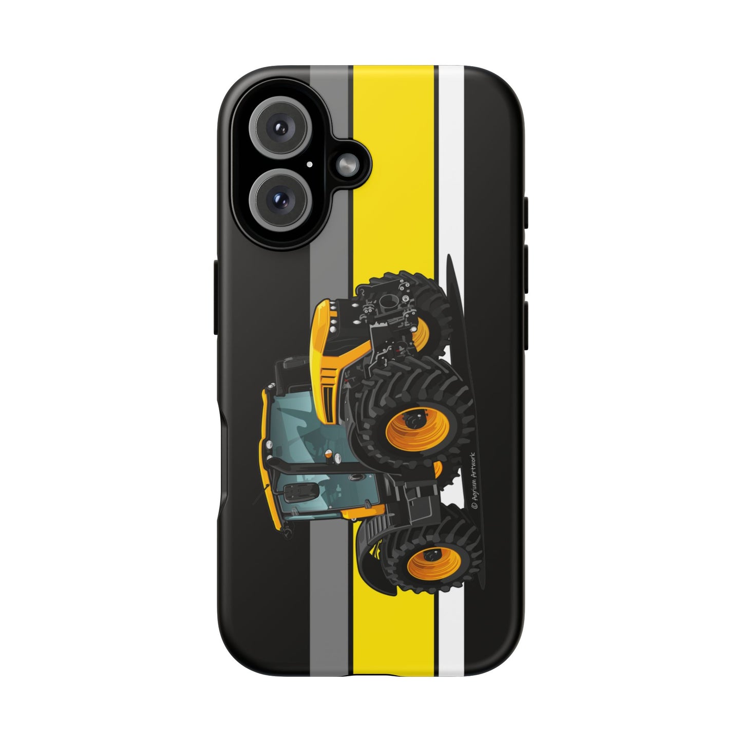 Yellow Fastrak 4000 Series Tough Phone Case - Black