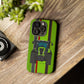 Lime Green Tractor #1 Tough Phone Case