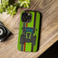 Lime Green Tractor #1 Tough Phone Case