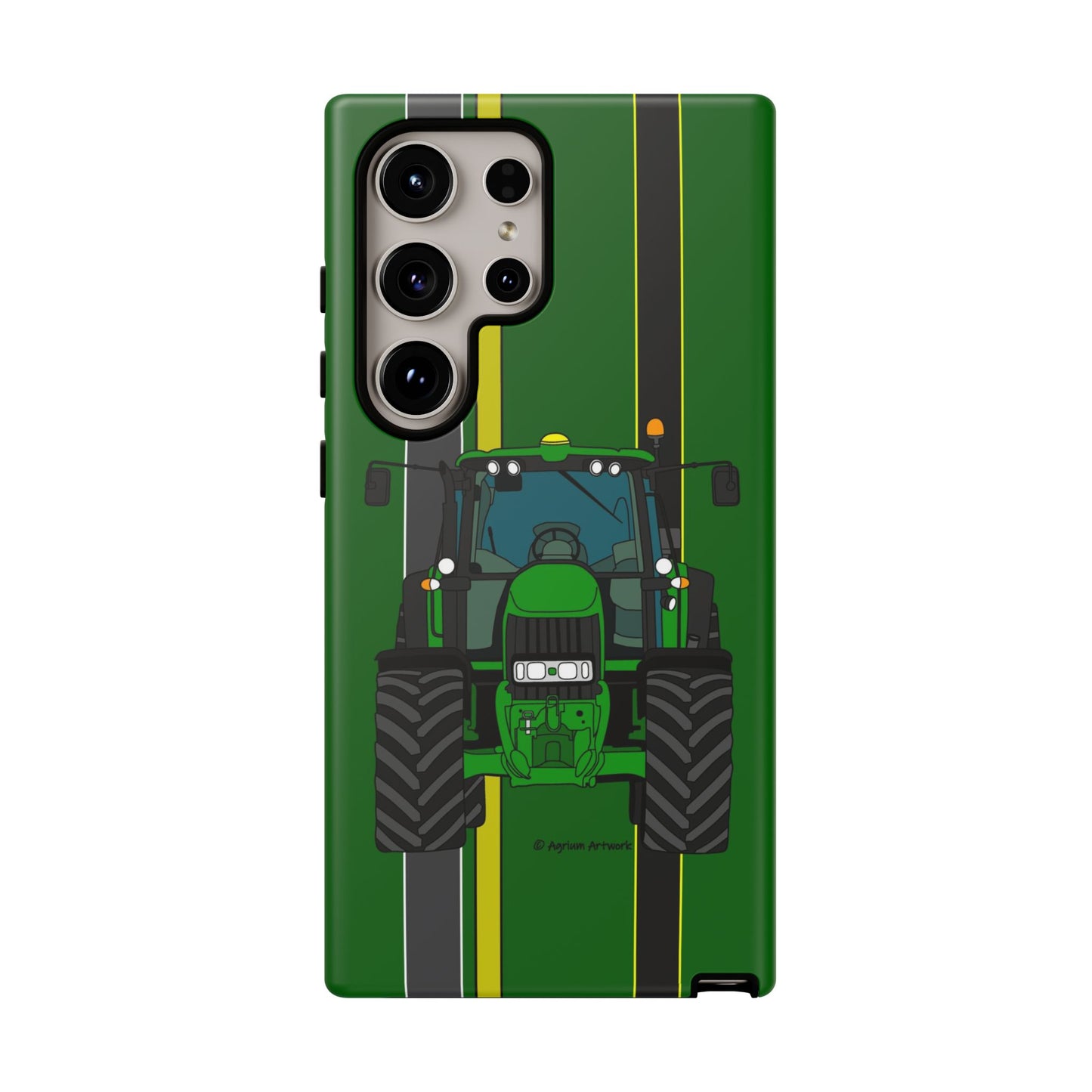 Green Tractor #2 Tough Phone Case