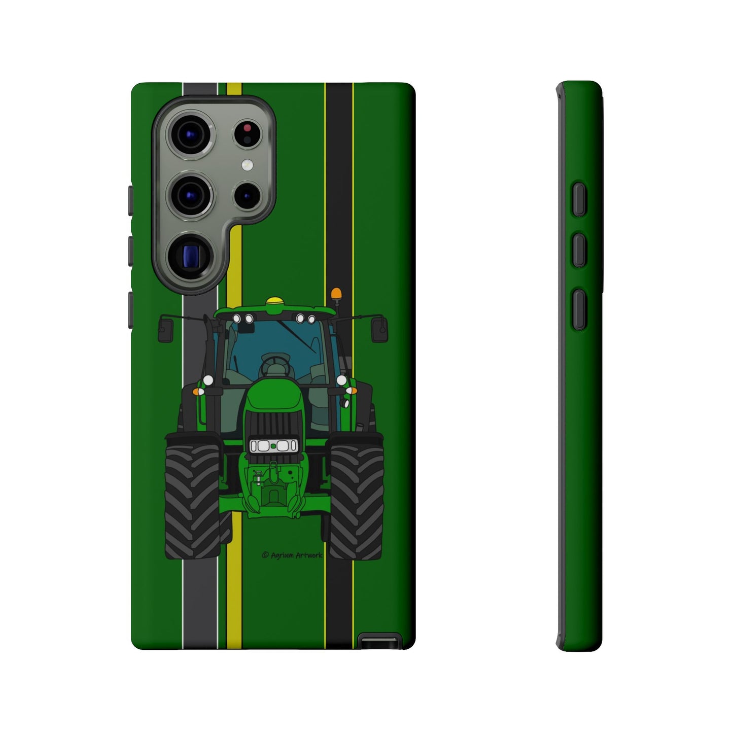 Green Tractor #2 Tough Phone Case