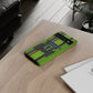 Lime Green Tractor #1 Tough Phone Case