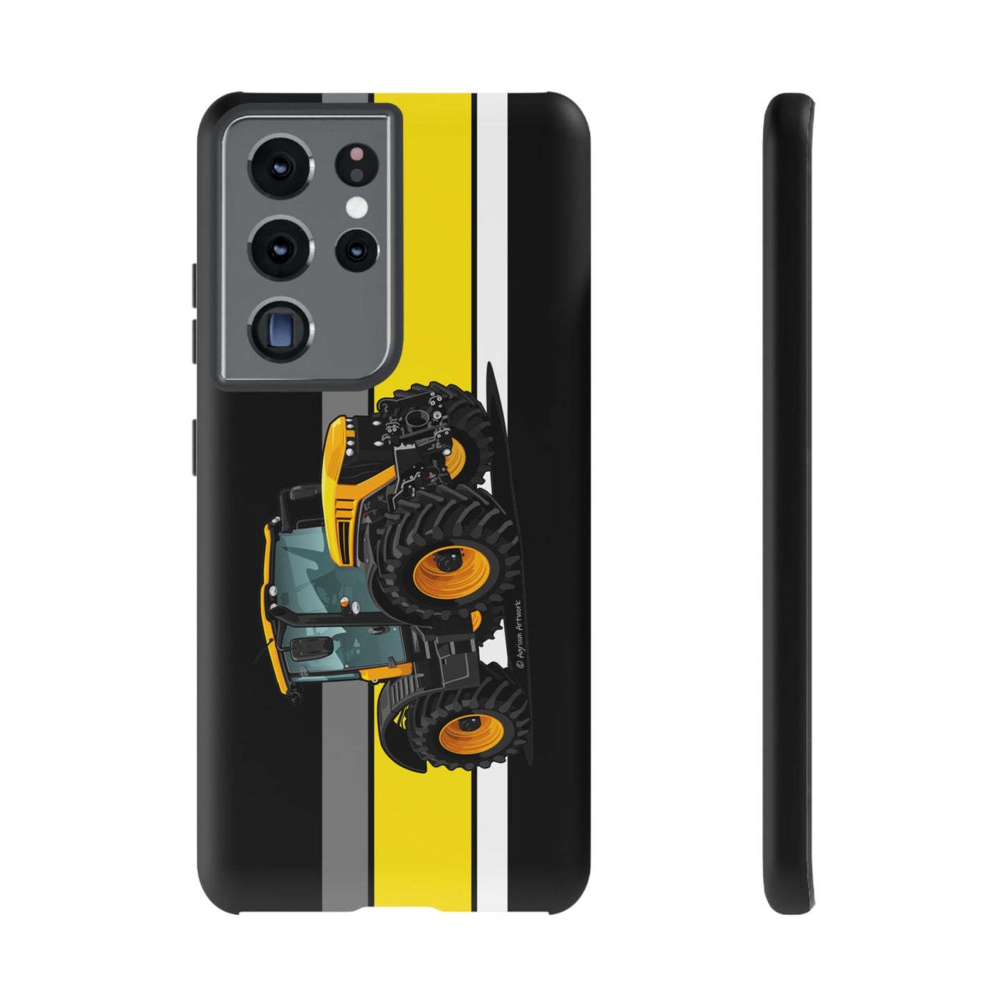 Yellow Fastrak 4000 Series Tough Phone Case - Black