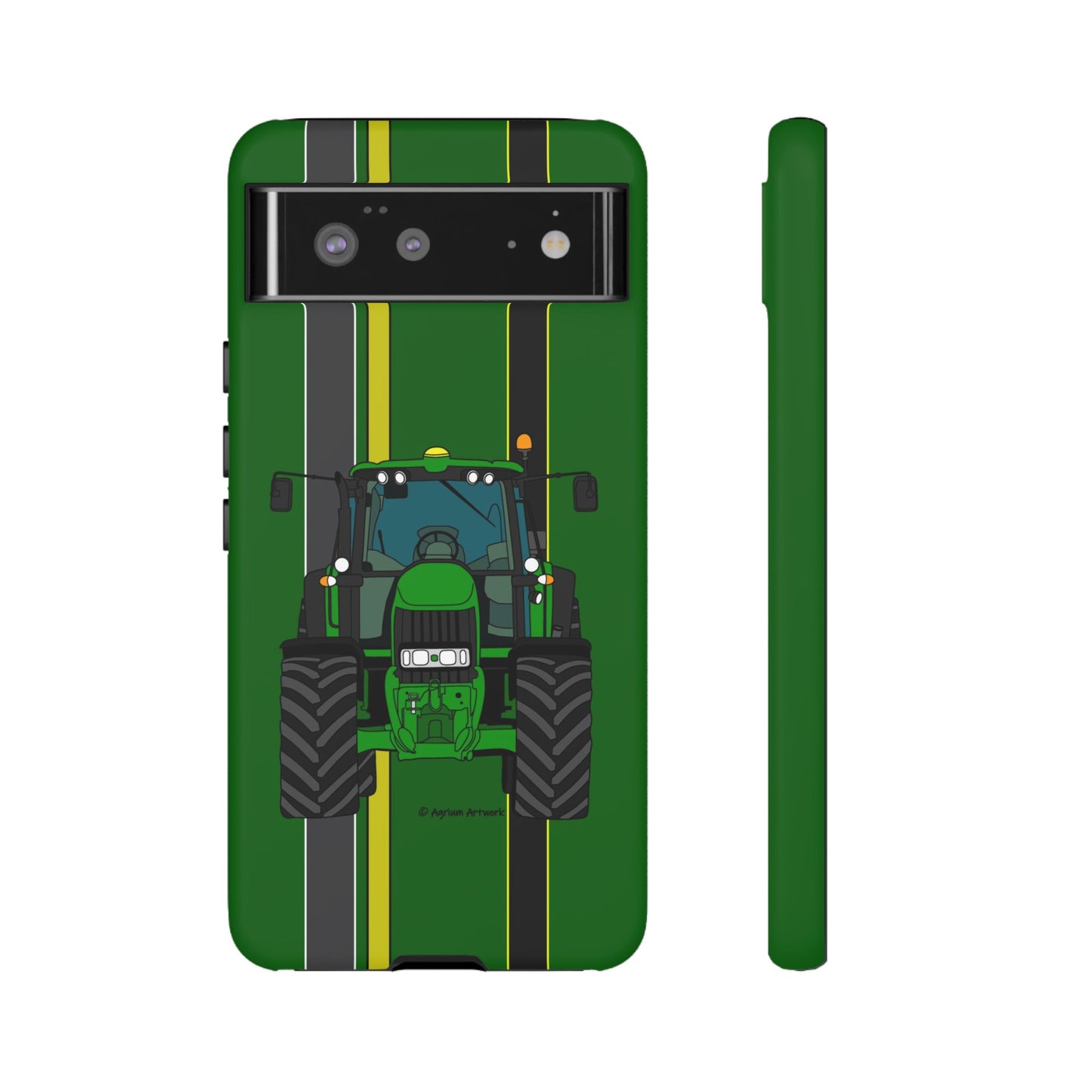 Green Tractor #2 Tough Phone Case