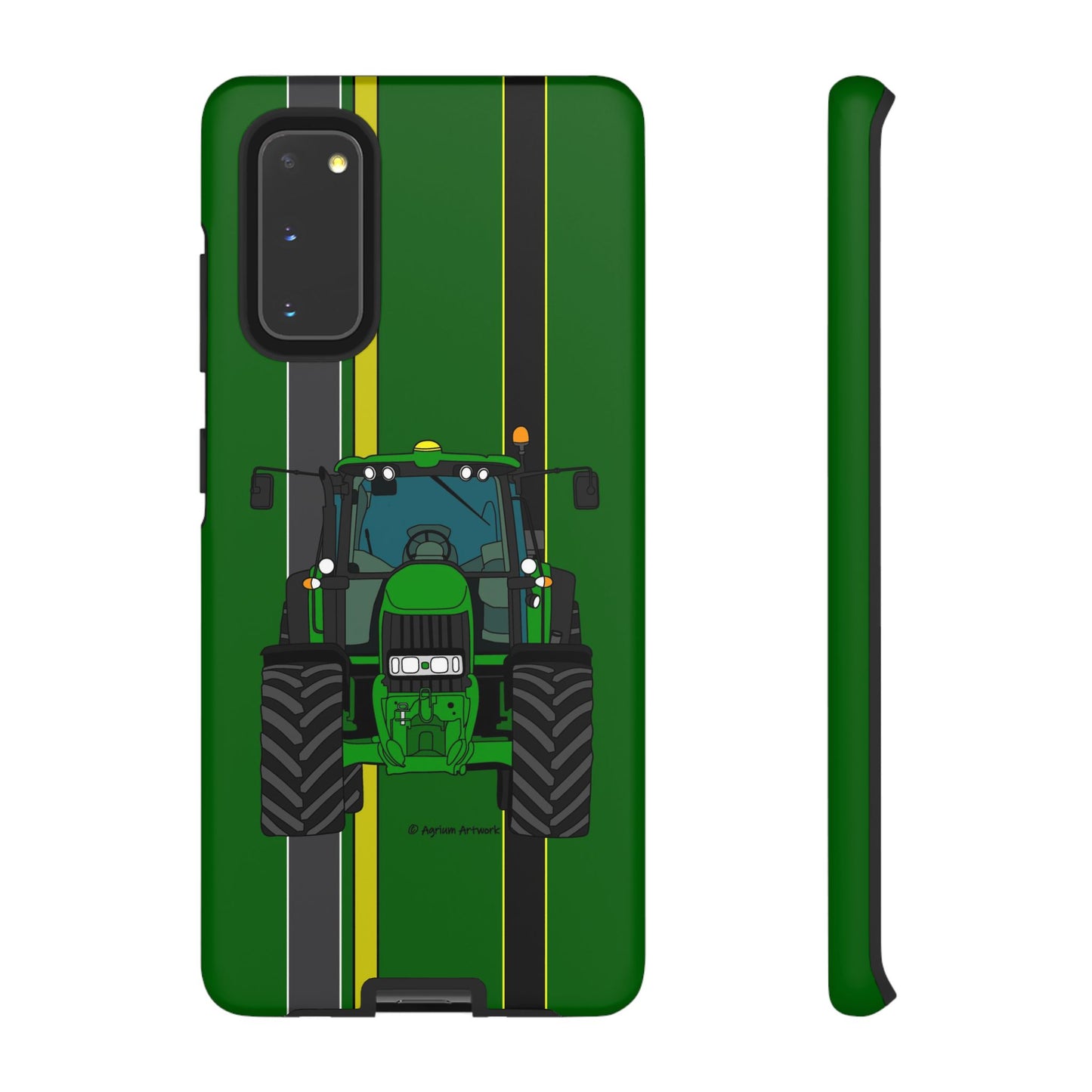 Green Tractor #2 Tough Phone Case