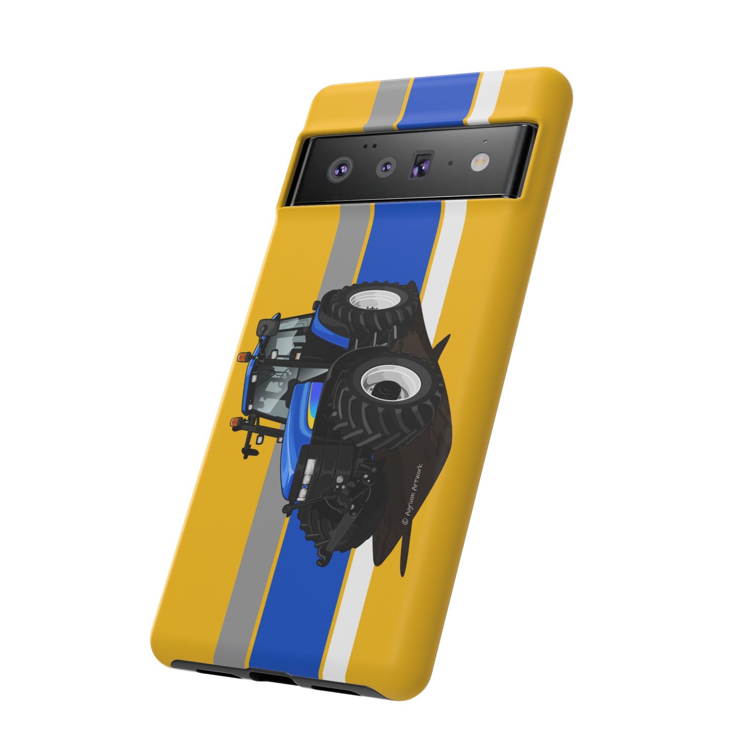 New Holland TM155 Tough Phone Case - Yellow