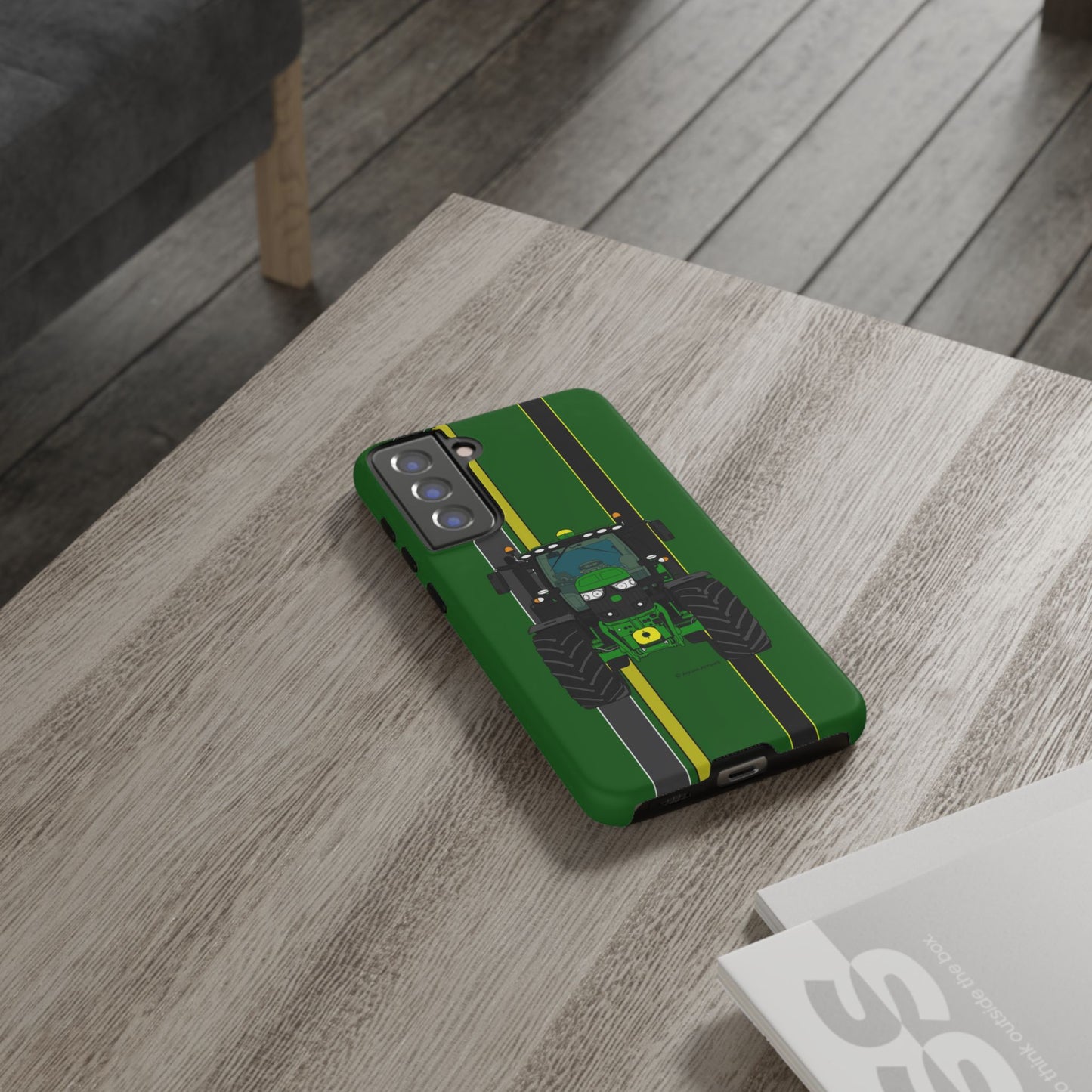 Green Tractor #1 Tough Phone Case