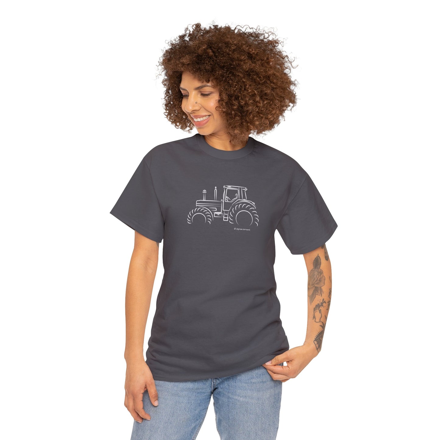 Case IH 1255XL Tractor Highlights - Adult T-Shirt