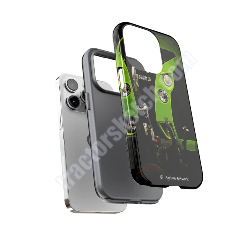 Claas Tractor Tough Phone Case Holder tractorsketch