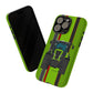 Lime Green Tractor #1 Tough Phone Case