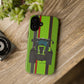 Lime Green Tractor #1 Tough Phone Case