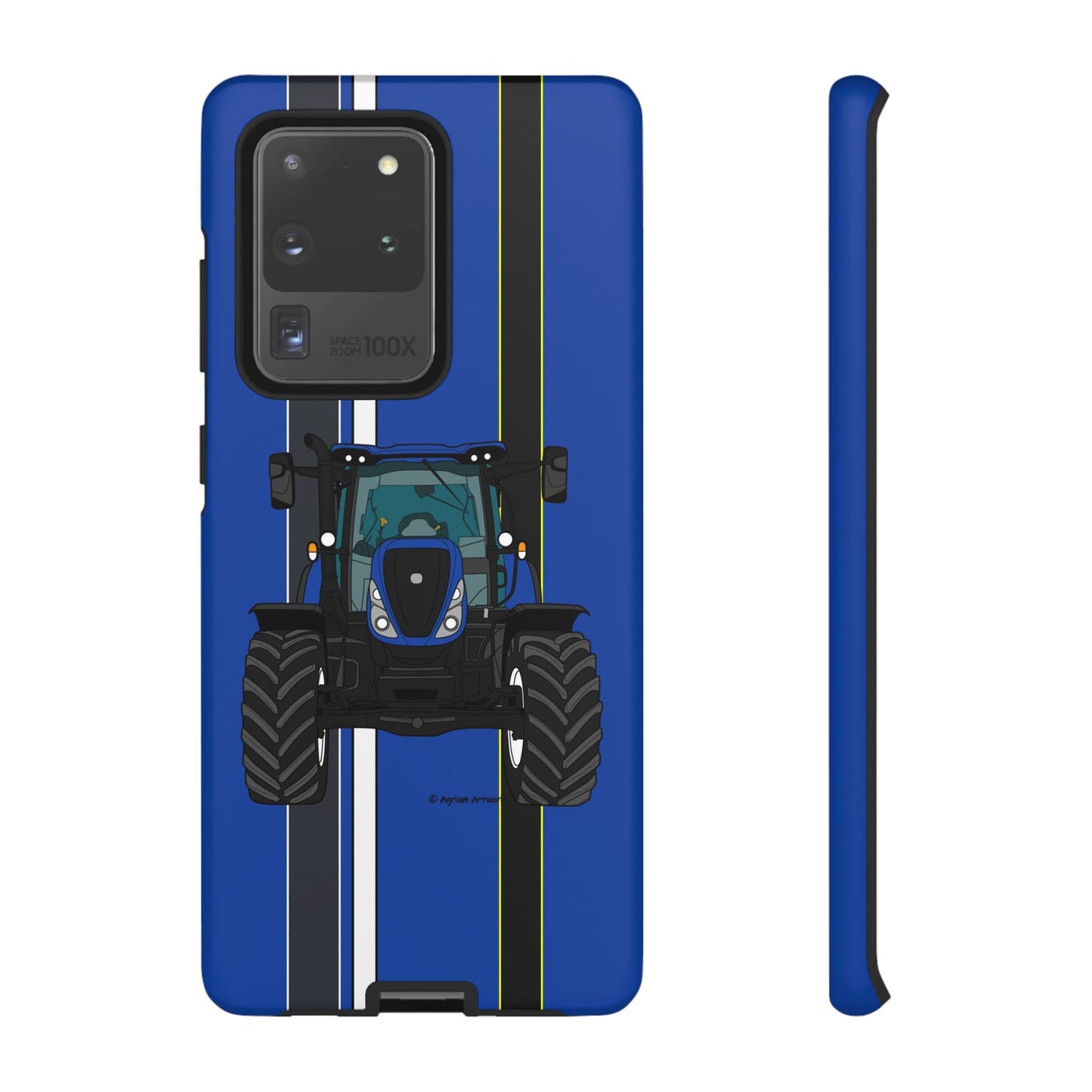 Blue Tractor #1 Tough Phone Case