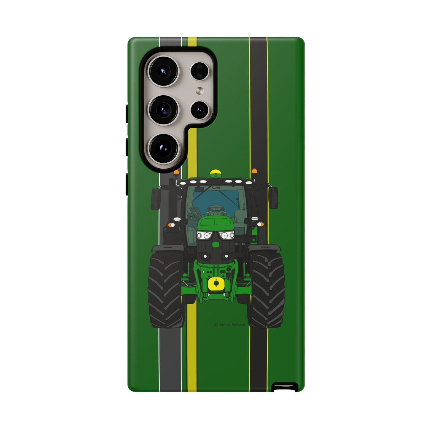 Green Tractor #1 Tough Phone Case