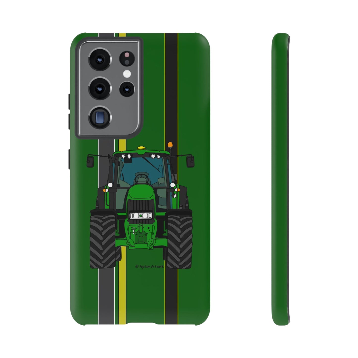 Green Tractor #2 Tough Phone Case