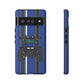 Blue Tractor #2 Tough Phone Case