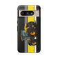 Yellow Fastrak 4000 Series Tough Phone Case - Black