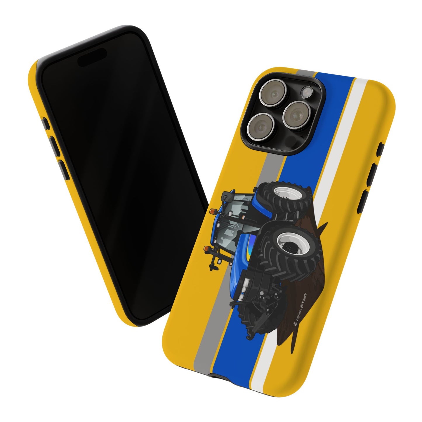 New Holland TM155 Tough Phone Case - Yellow