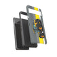 Yellow Fastrak 4000 Series Tough Phone Case - Grey